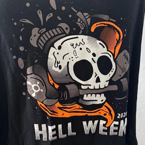 Orangetheory collectible “Hell week” Black Graphic Tank Top - Picture 3 of 4